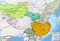 1142年，绍兴和议时金朝和南宋疆域.png