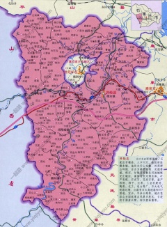 井陉县域图